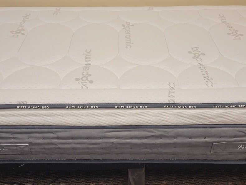 Semi Electric Bed Frame with Biohacking Foam Mattress Comfort Combo