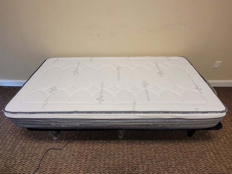 Semi Electric Bed Frame with Biohacking Foam Mattress Comfort Combo
