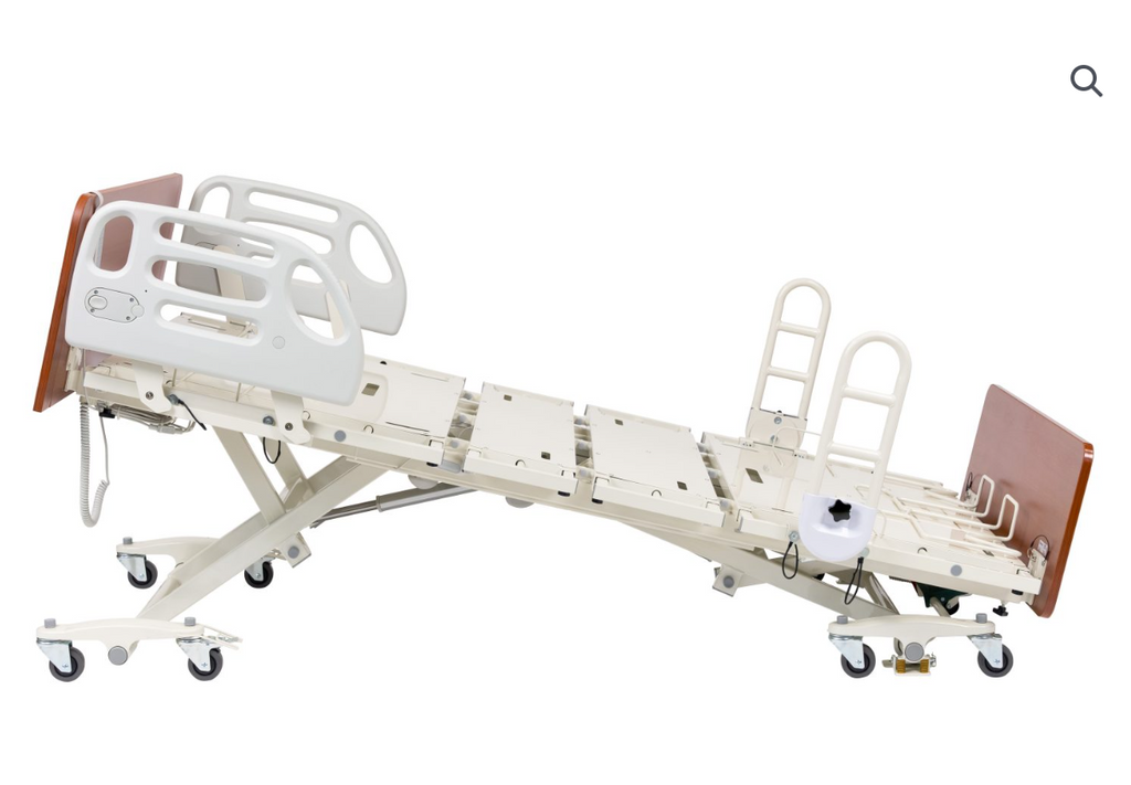 CostCare B357 Bariatric Width Convertible LTC Low Bed