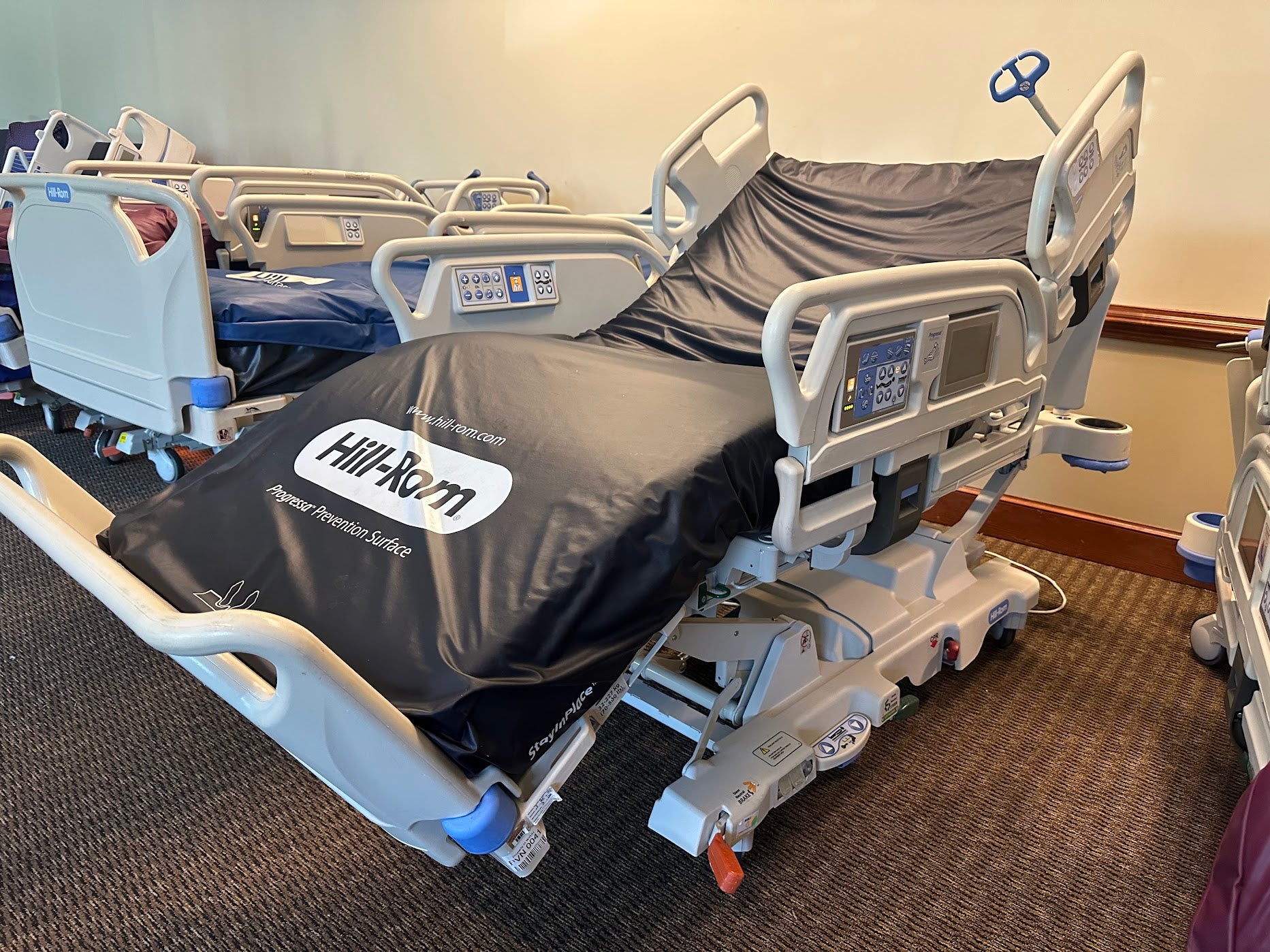 Hill Rom P7500 Bed with Foam Mattress