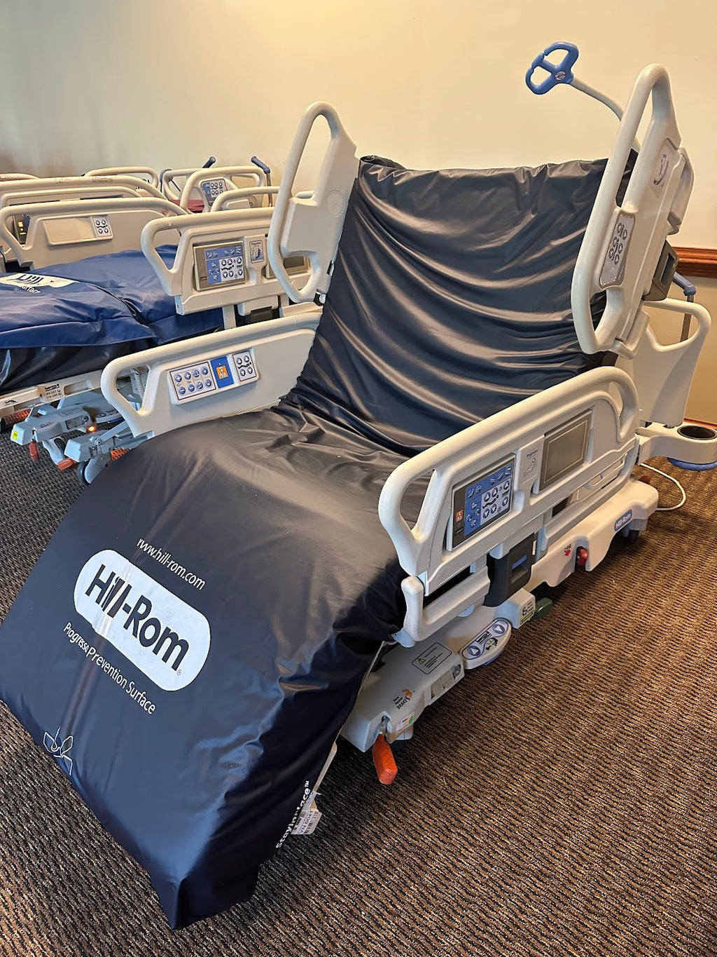 Hill Rom P7500 Bed with Foam Mattress