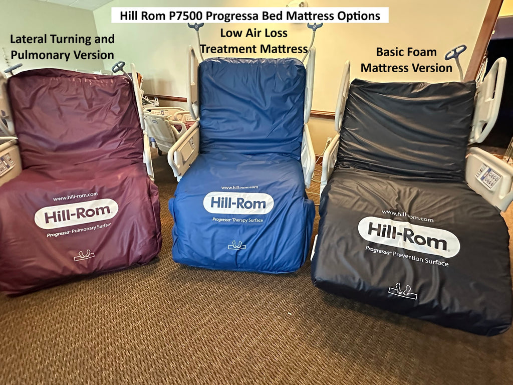 Hill Rom P7500 Bed with Foam Mattress