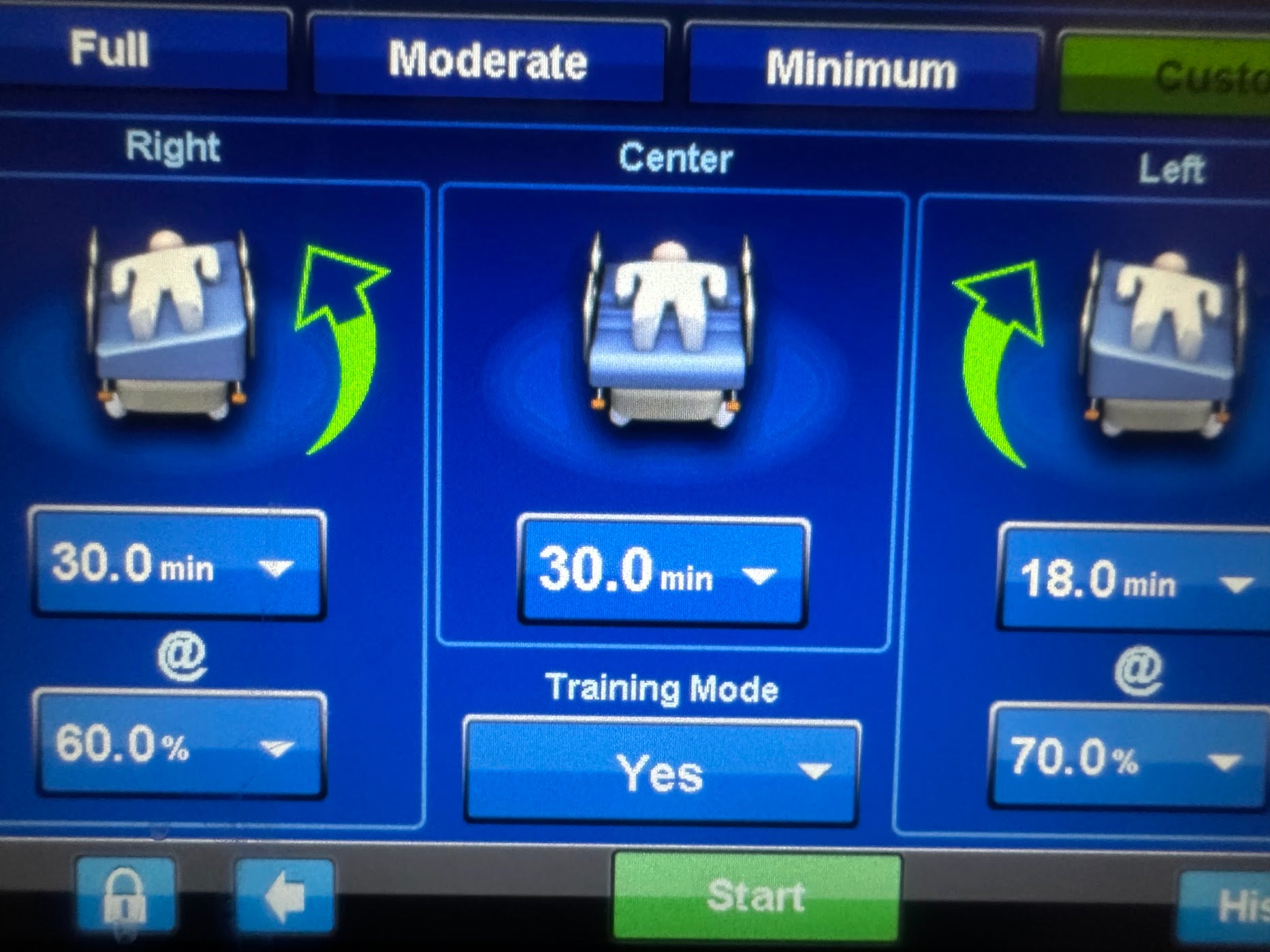 Hill Rom P7500 Progressa Bed  WITHOUT PERCUSSION FEATURE