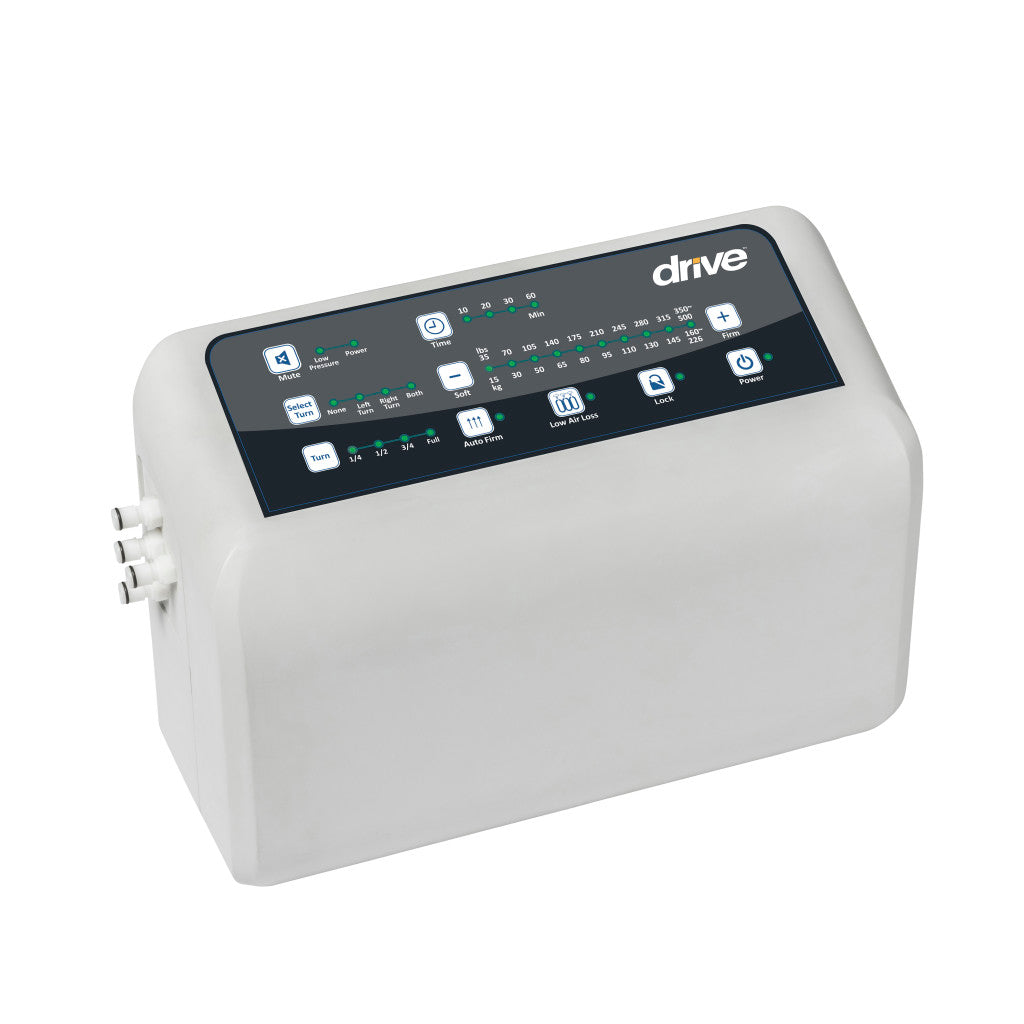 White electronic device with digital display on a white background