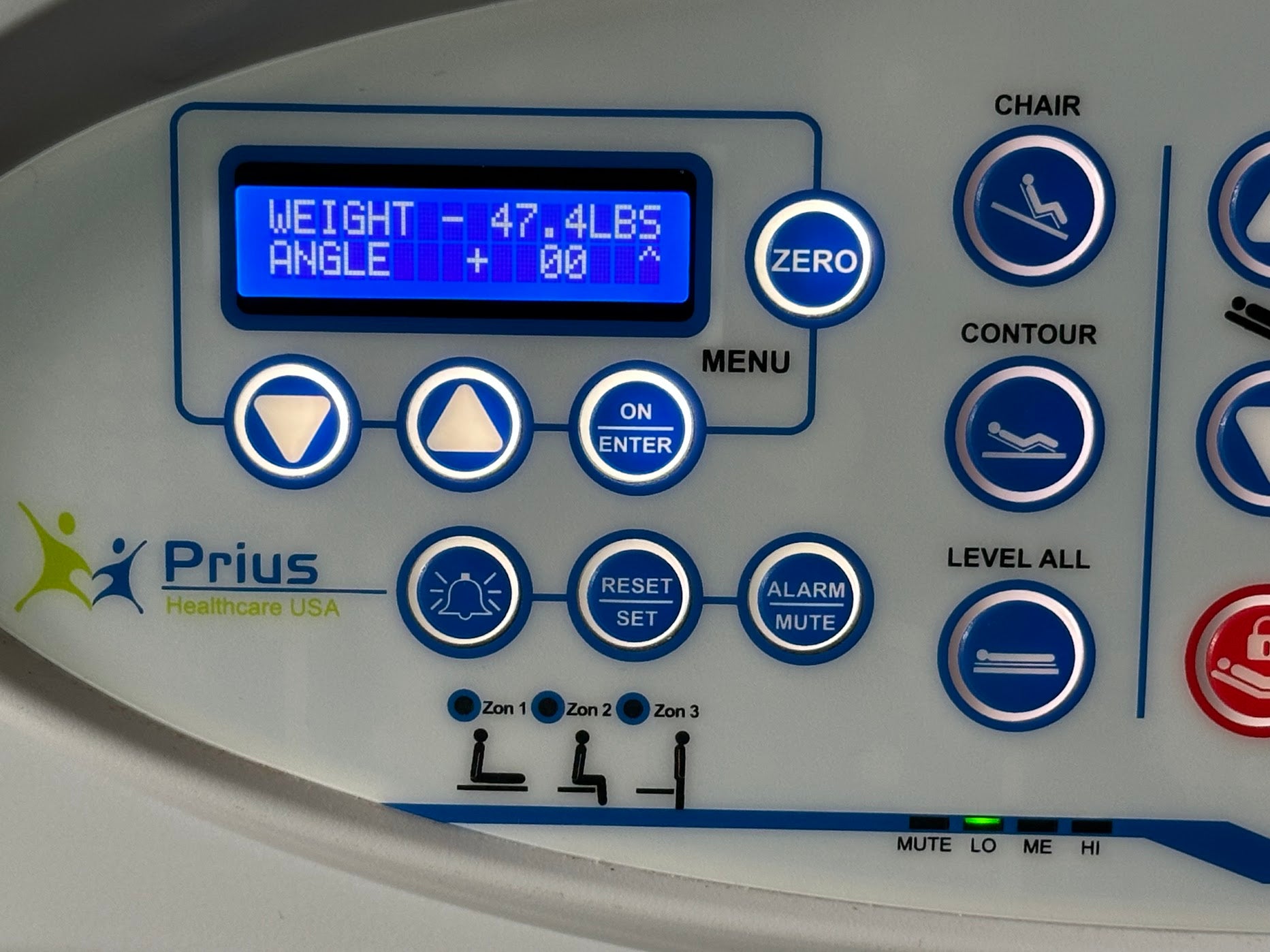 Prius Ai1 Extra Wide High Low Hospital Bed