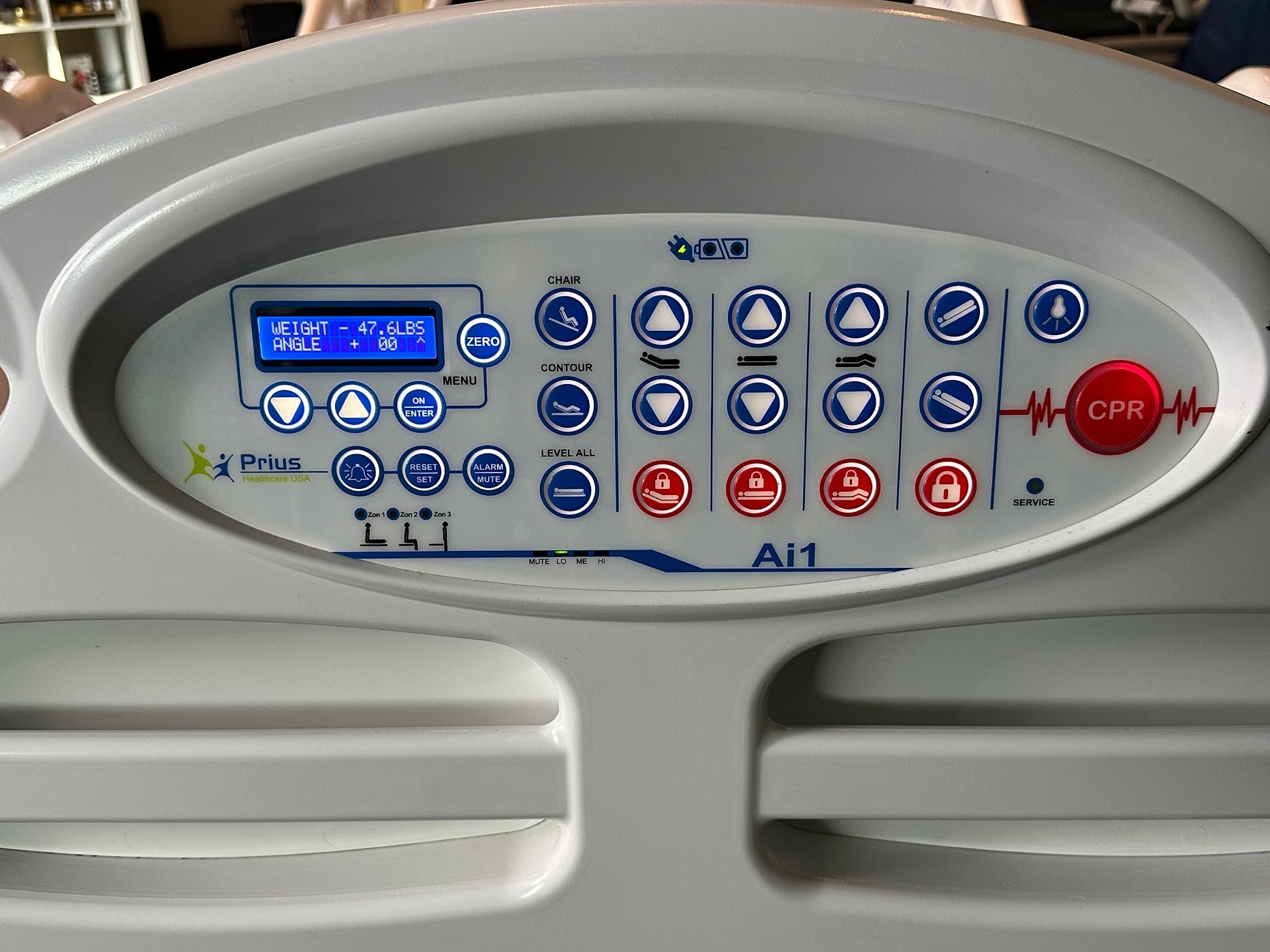 Prius Ai1 Extra Wide High Low Hospital Bed