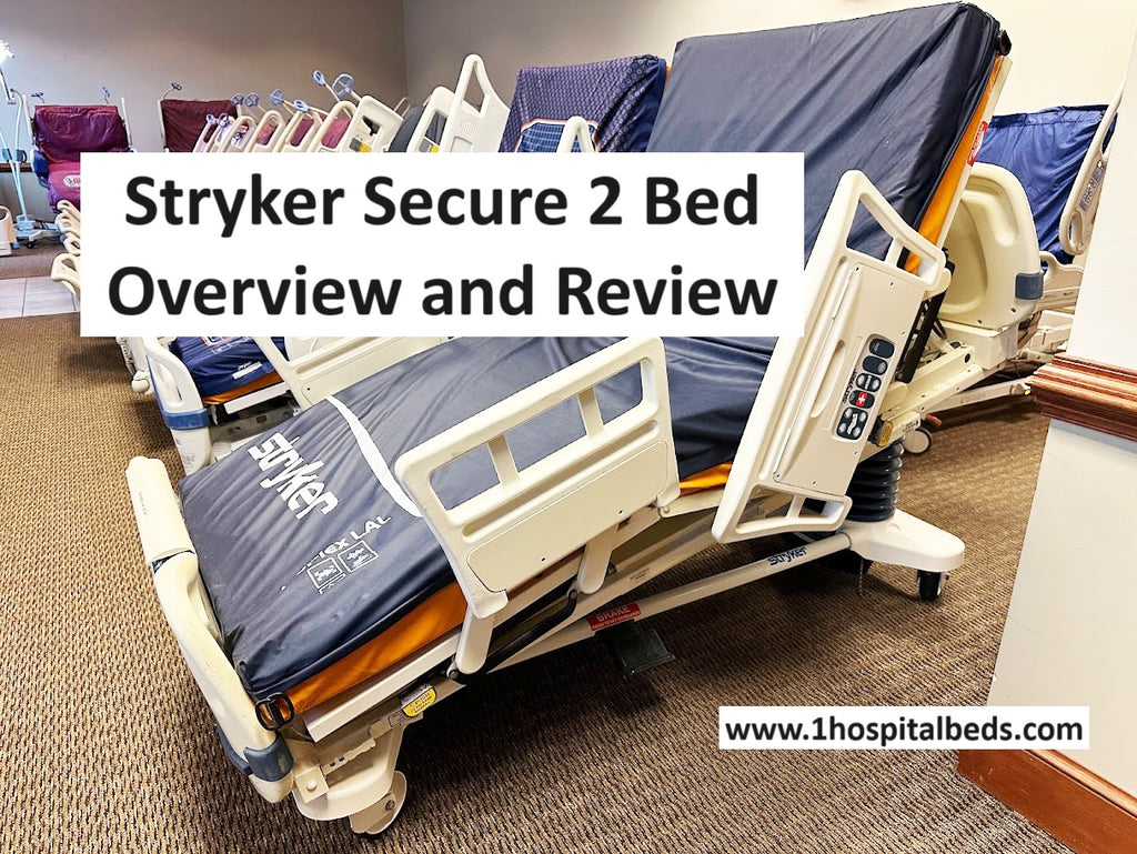 Stryker Secure 2 Model 3002 Hospital Bed