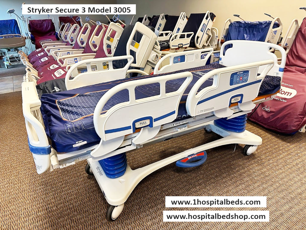 Stryker Secure 3 Model 3005 Hospital Bed