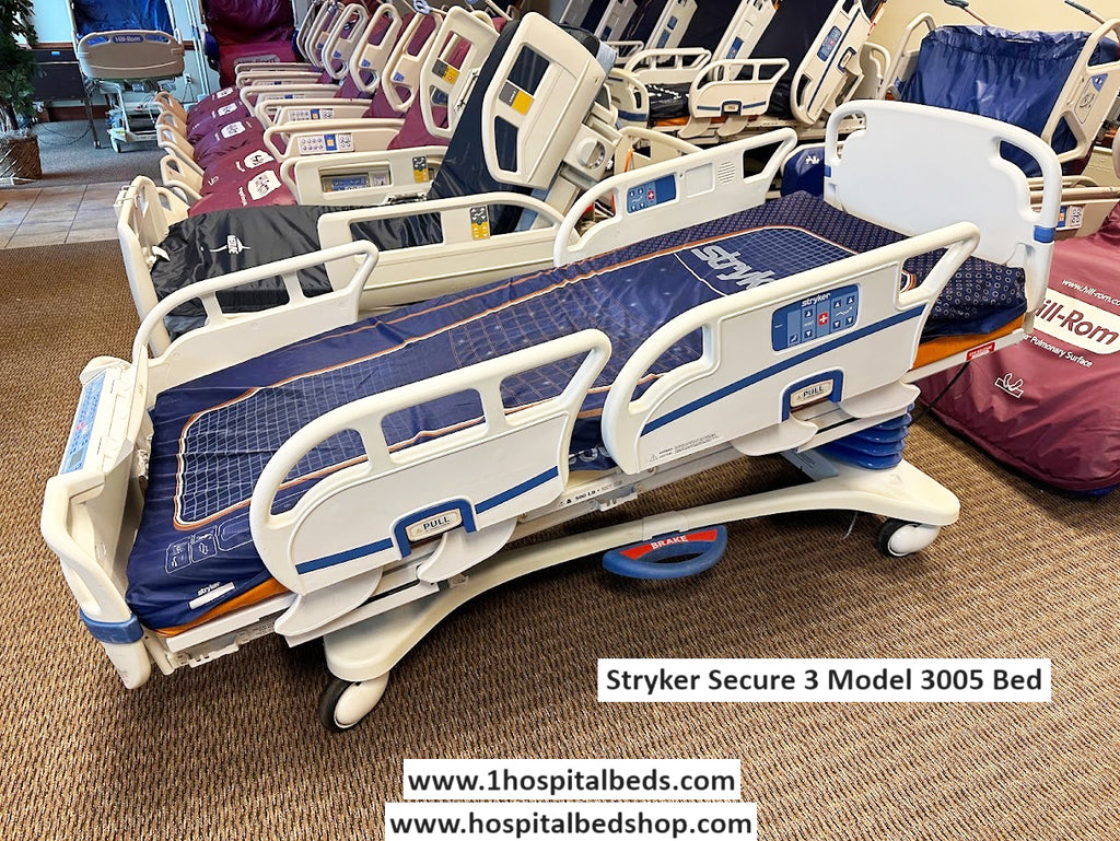 Stryker Secure 3 Model 3005 Hospital Bed